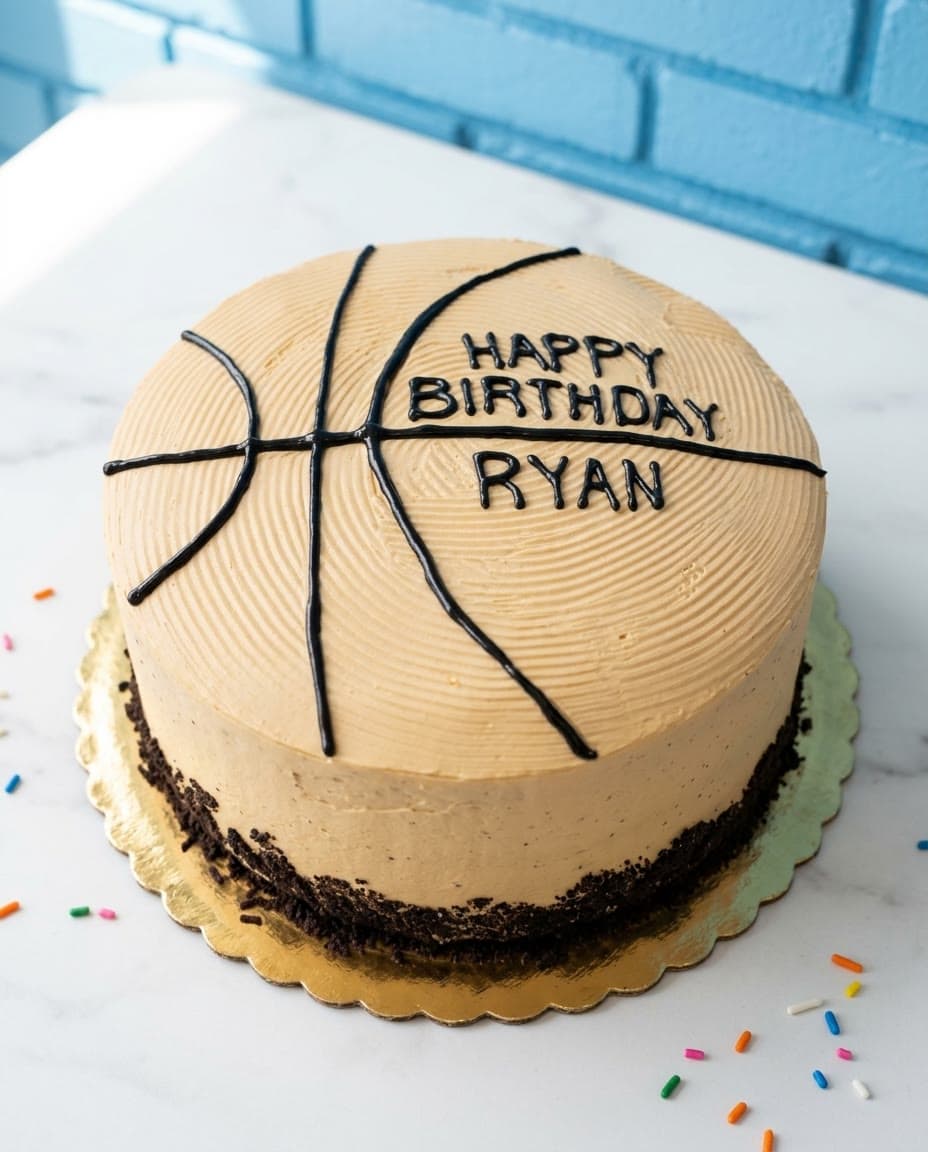 Simple Character ice cream cake by Sweet Dynasty