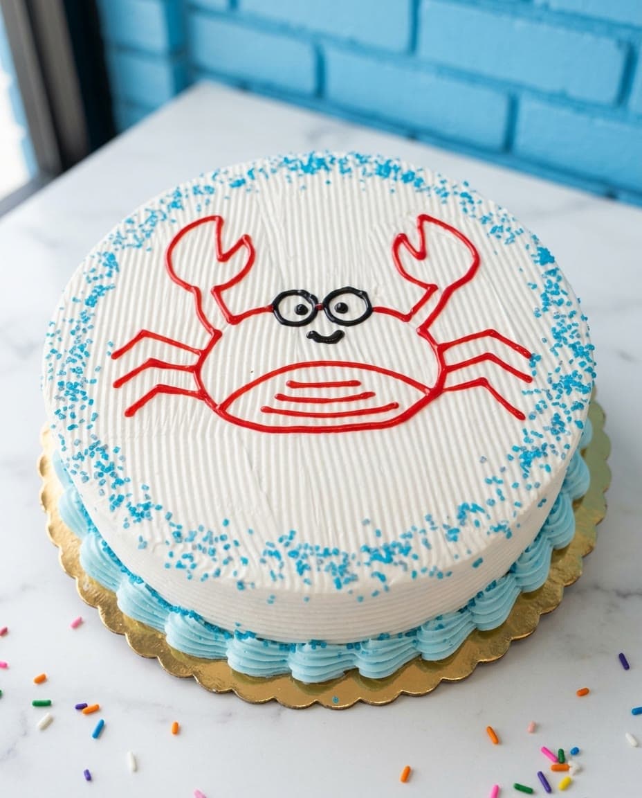 Simple Character ice cream cake by Sweet Dynasty