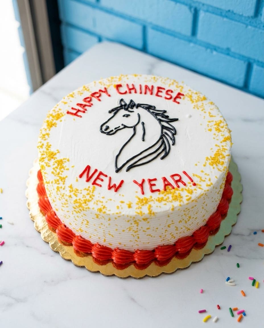 Simple Character ice cream cake by Sweet Dynasty