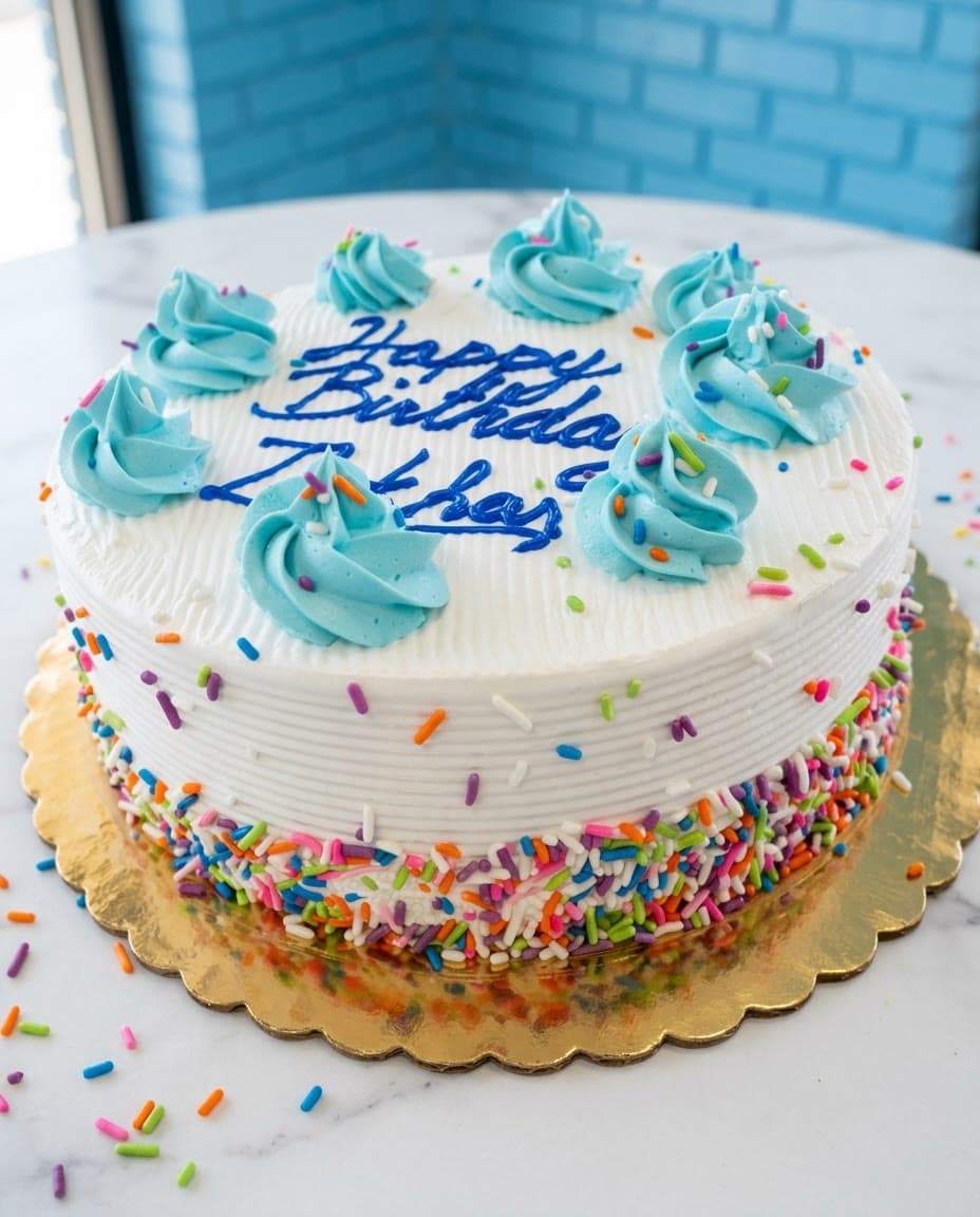 Crunchies & Sprinkles ice cream cake by Sweet Dynasty