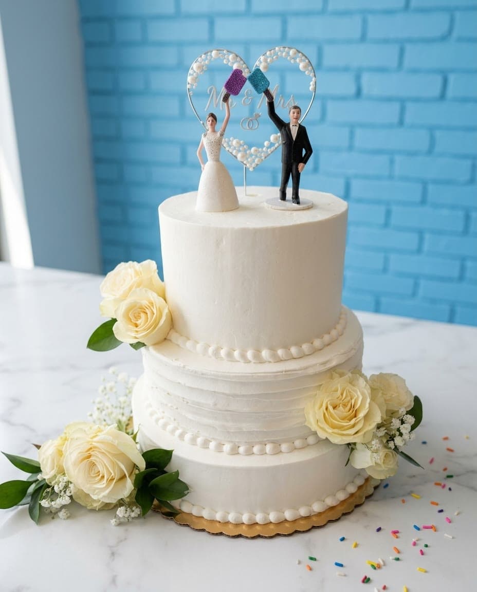 Custom ice cream cake by Sweet Dynasty