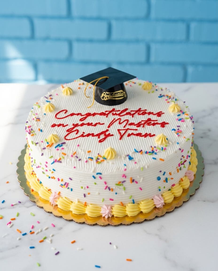 Custom ice cream cake by Sweet Dynasty