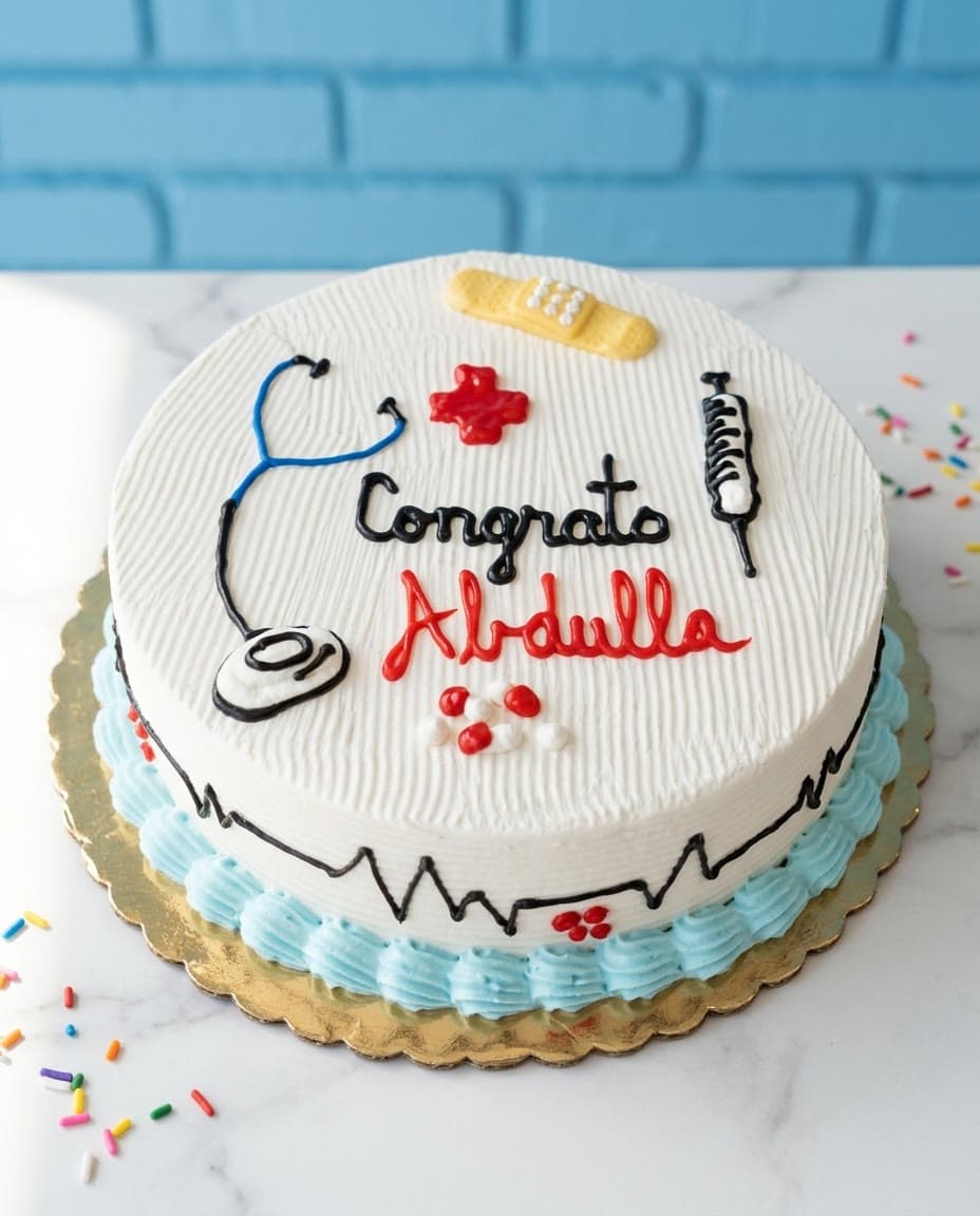Custom ice cream cake by Sweet Dynasty