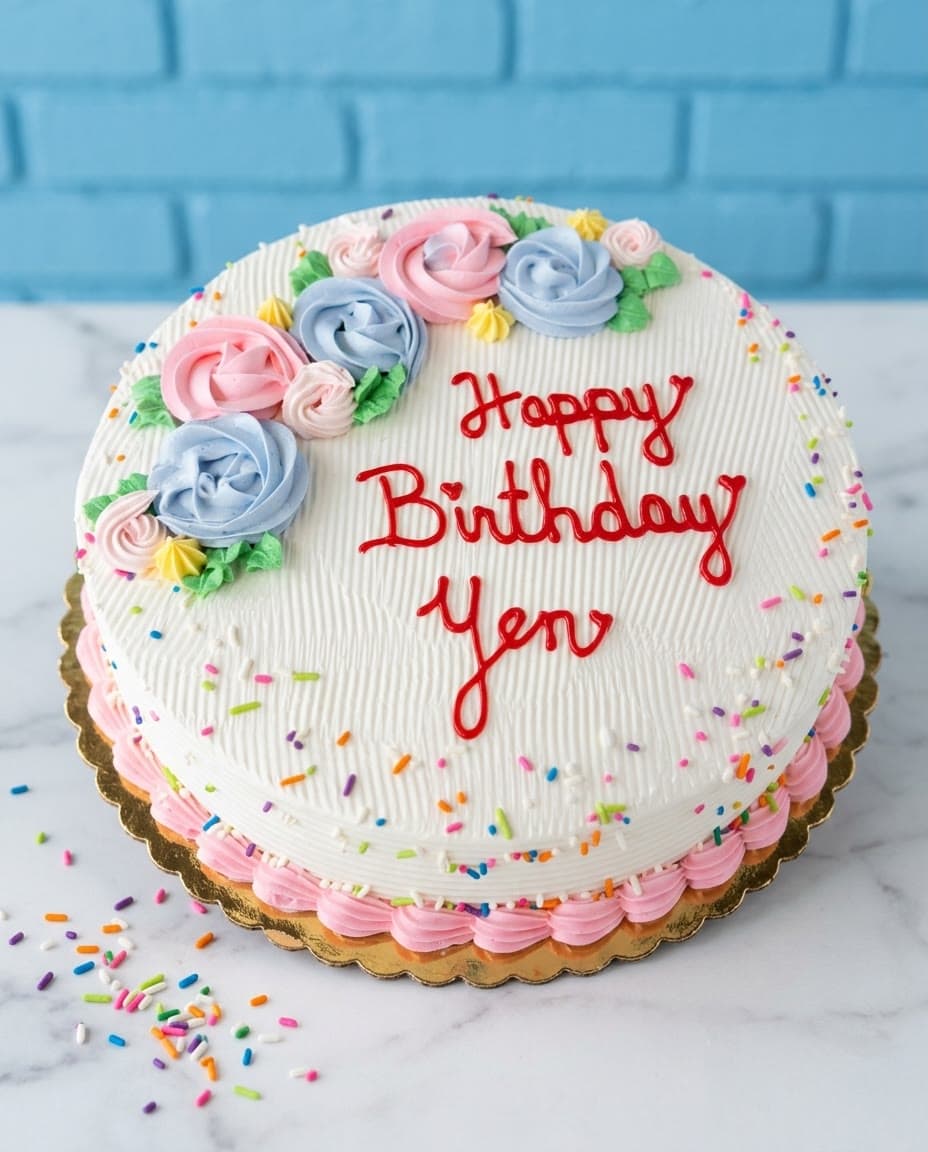 Flower Design ice cream cake by Sweet Dynasty