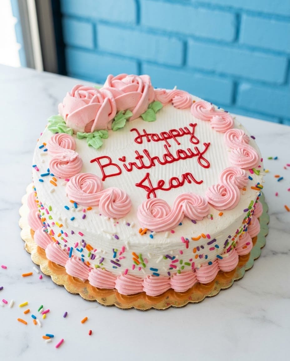 Flower Design ice cream cake by Sweet Dynasty