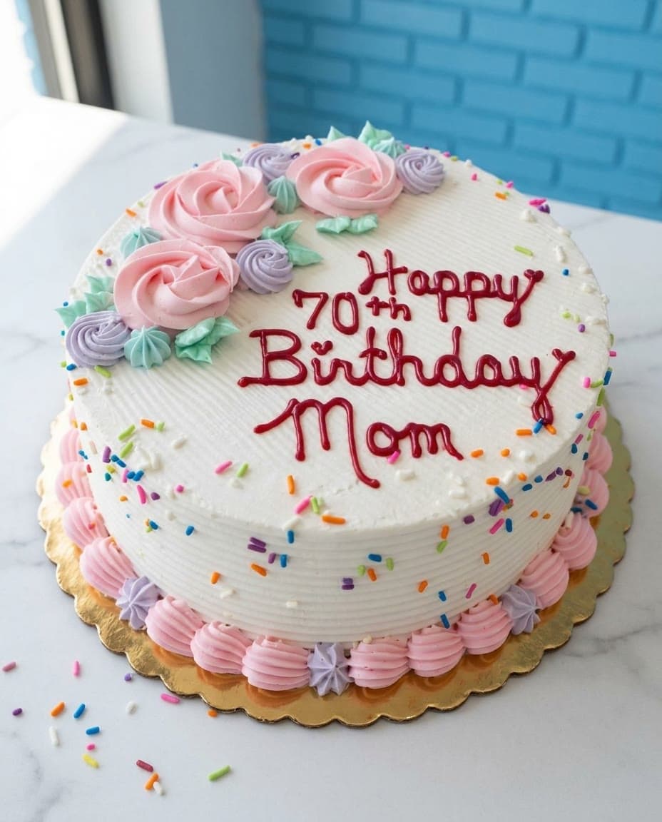 Flower Design ice cream cake by Sweet Dynasty