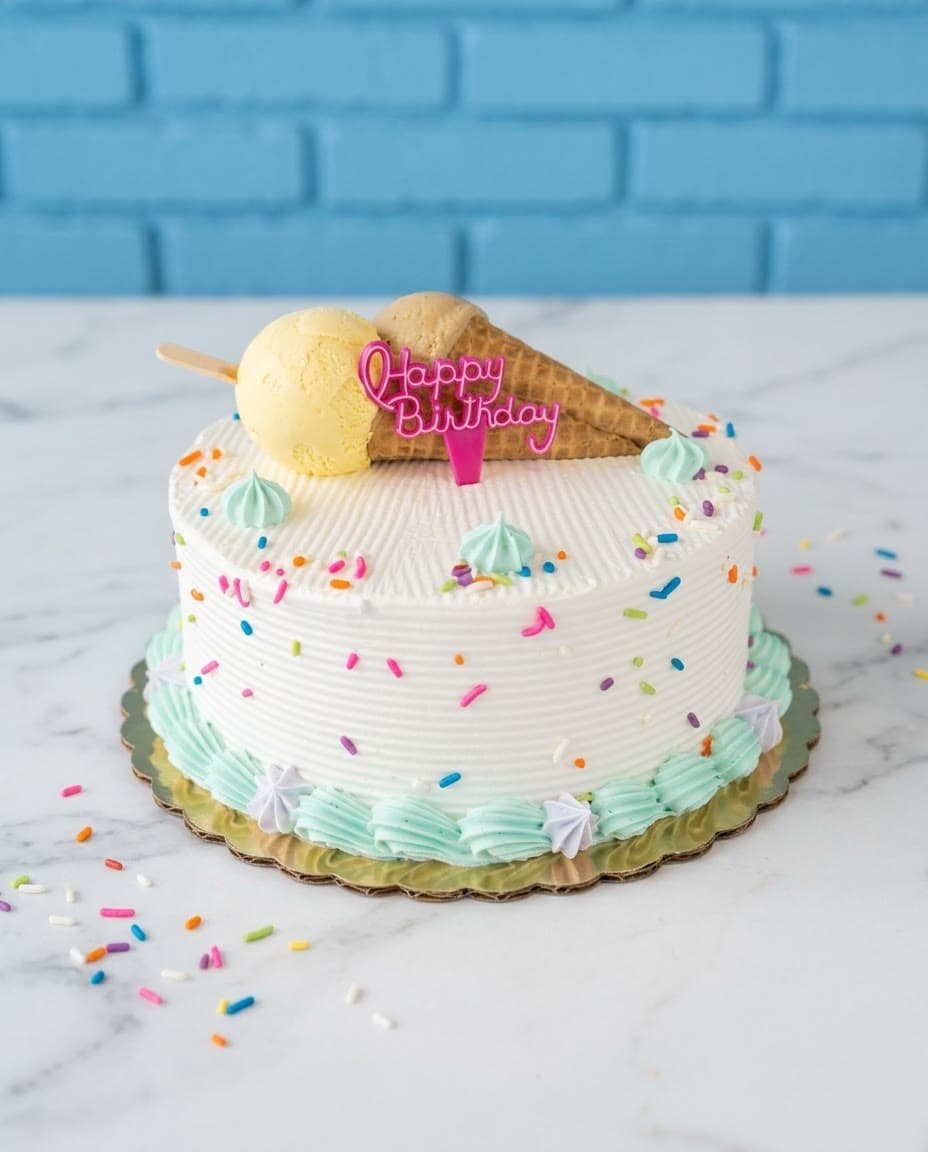 Signature Mini Cones ice cream cake by Sweet Dynasty