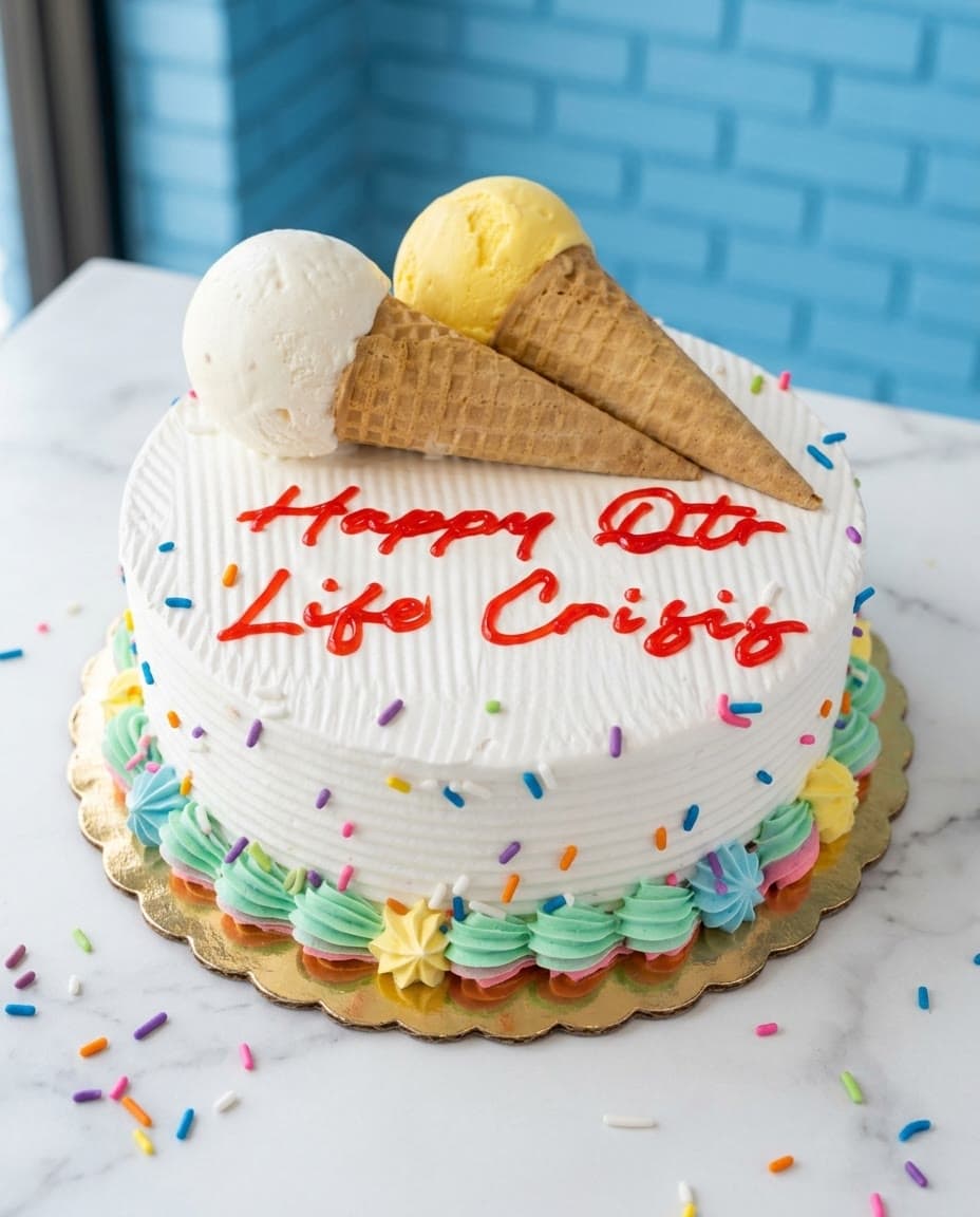 Signature Mini Cones ice cream cake by Sweet Dynasty
