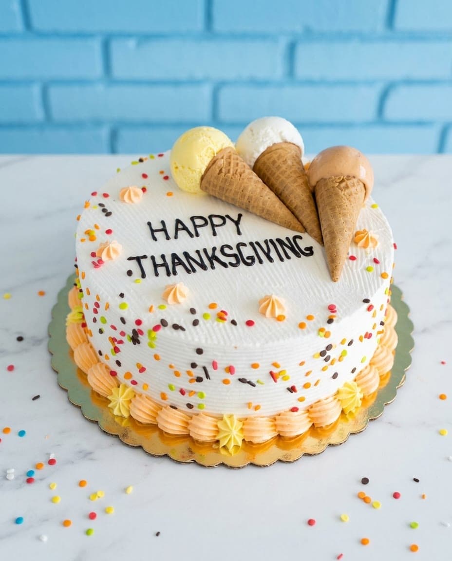 Signature Mini Cones ice cream cake by Sweet Dynasty