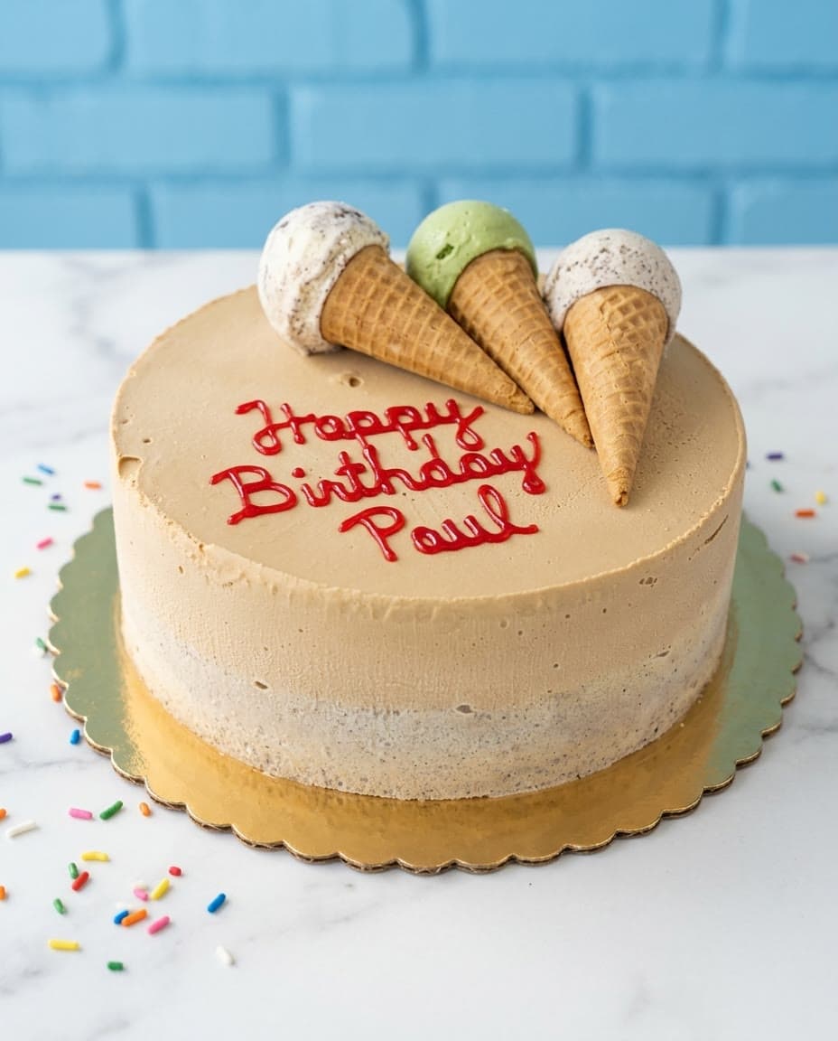 Naked Cake ice cream cake by Sweet Dynasty