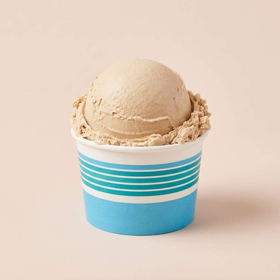 Milk Chocolate ice cream in a cup