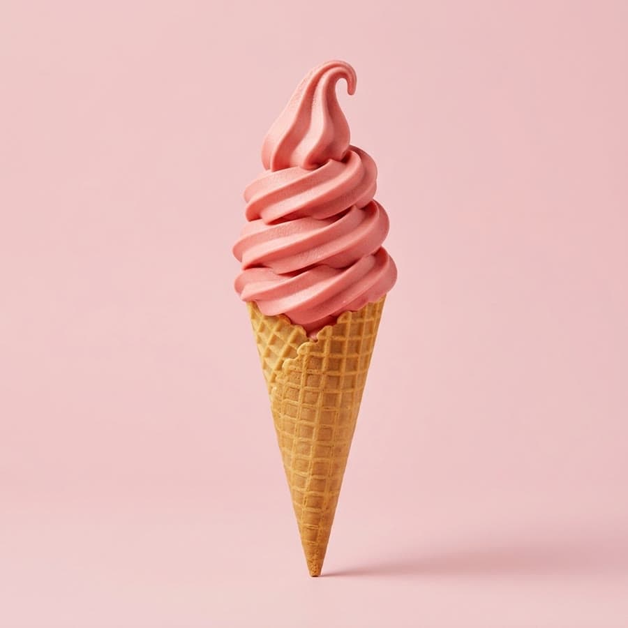 Cherry Dole Whip soft serve